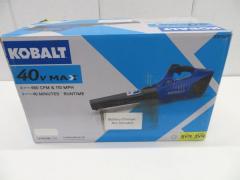 G1919未使用品◆KOBALT◆電動リーフグロワー コードレス 480-CFM 110-MPH